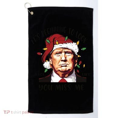 Donald Trump Christmas Golf Towel