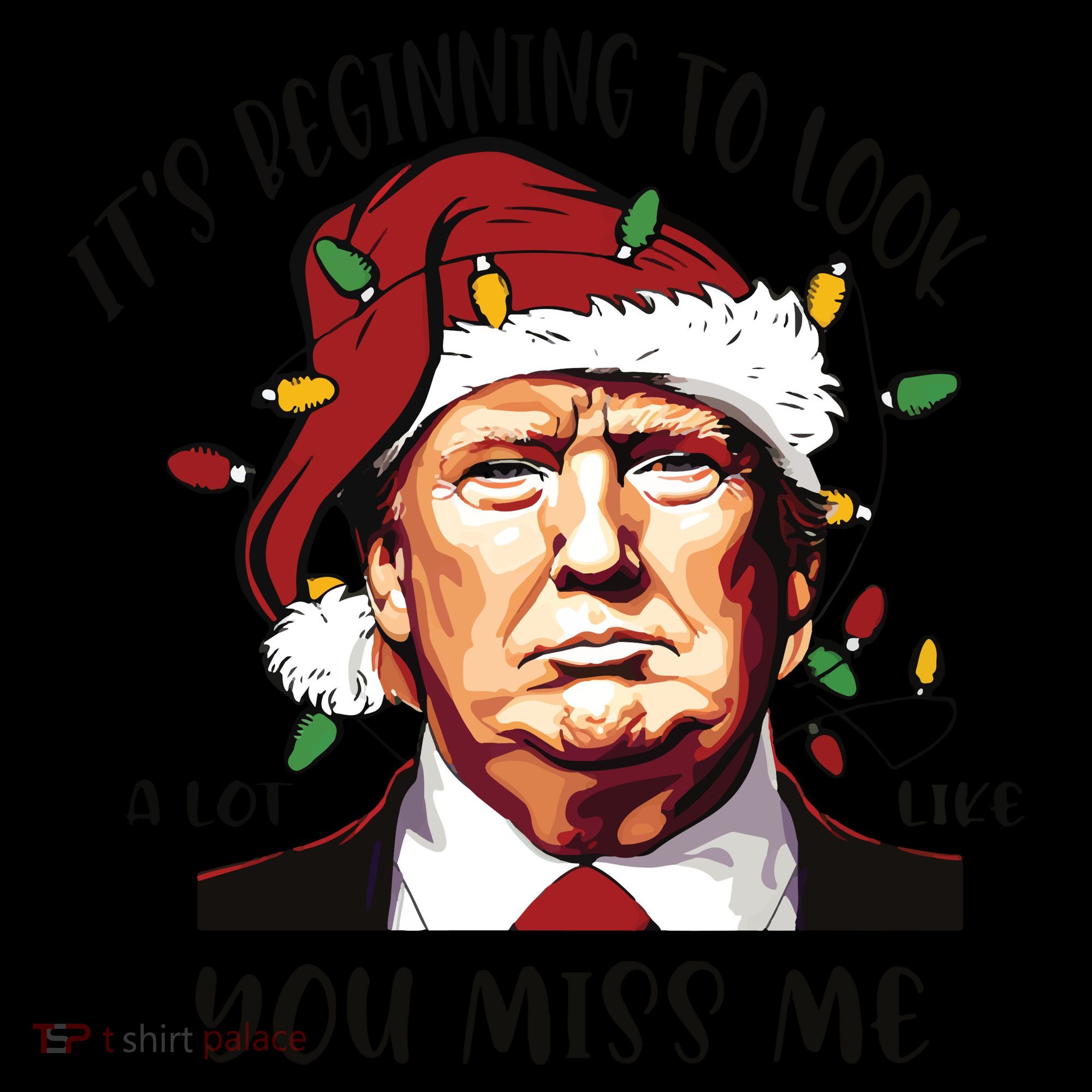 Donald Trump Christmas Women's Long Sleeve Shirt
