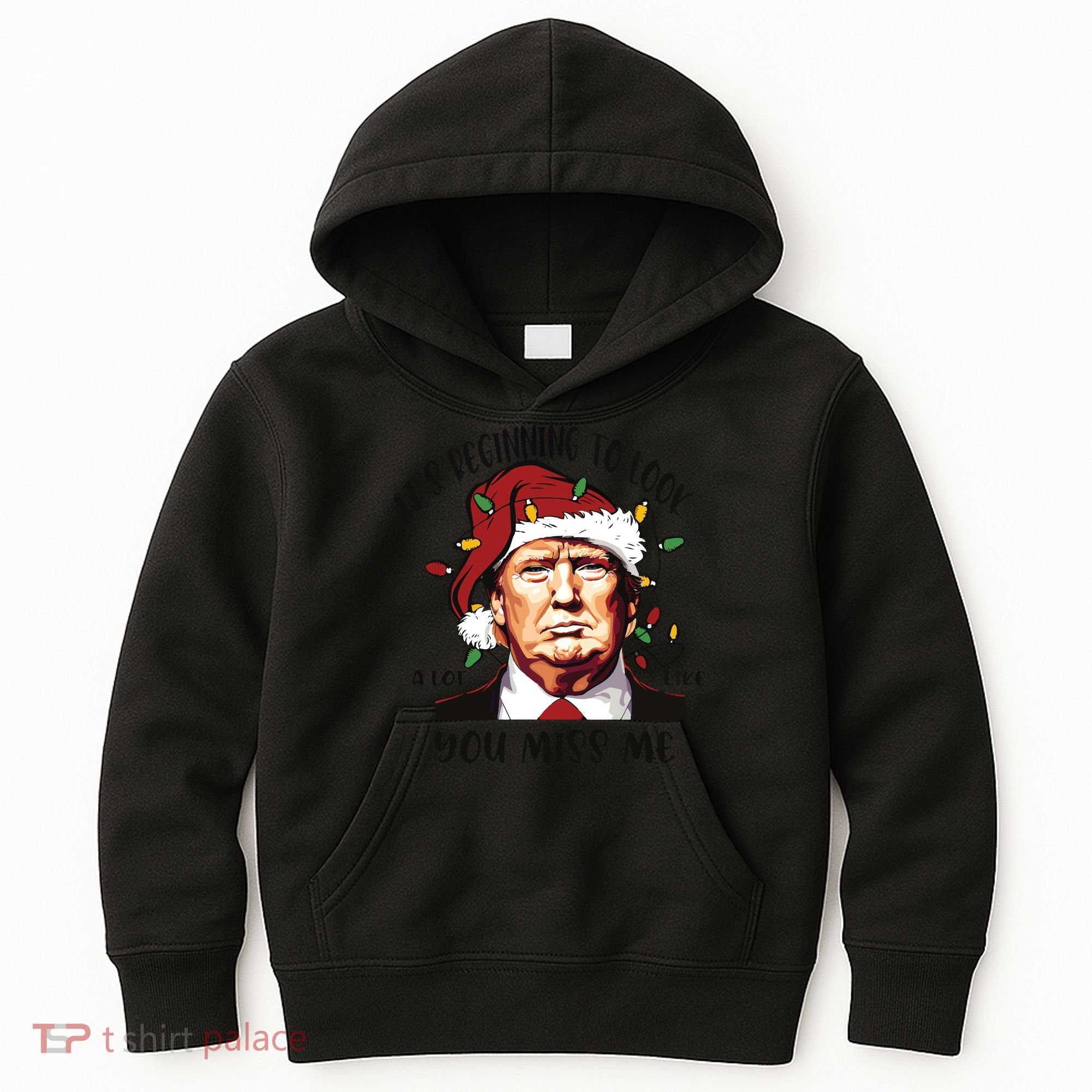 Donald Trump Christmas Kids Hoodie