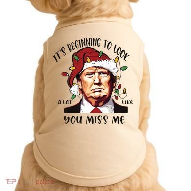 Donald Trump Christmas Doggie Tank