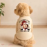 Donald Trump Christmas Doggie Tank thumb 2