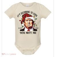 Donald Trump Christmas Baby Bodysuit thumb 0
