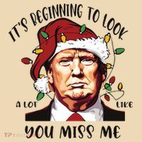 Donald Trump Christmas Baby Bodysuit thumb 2