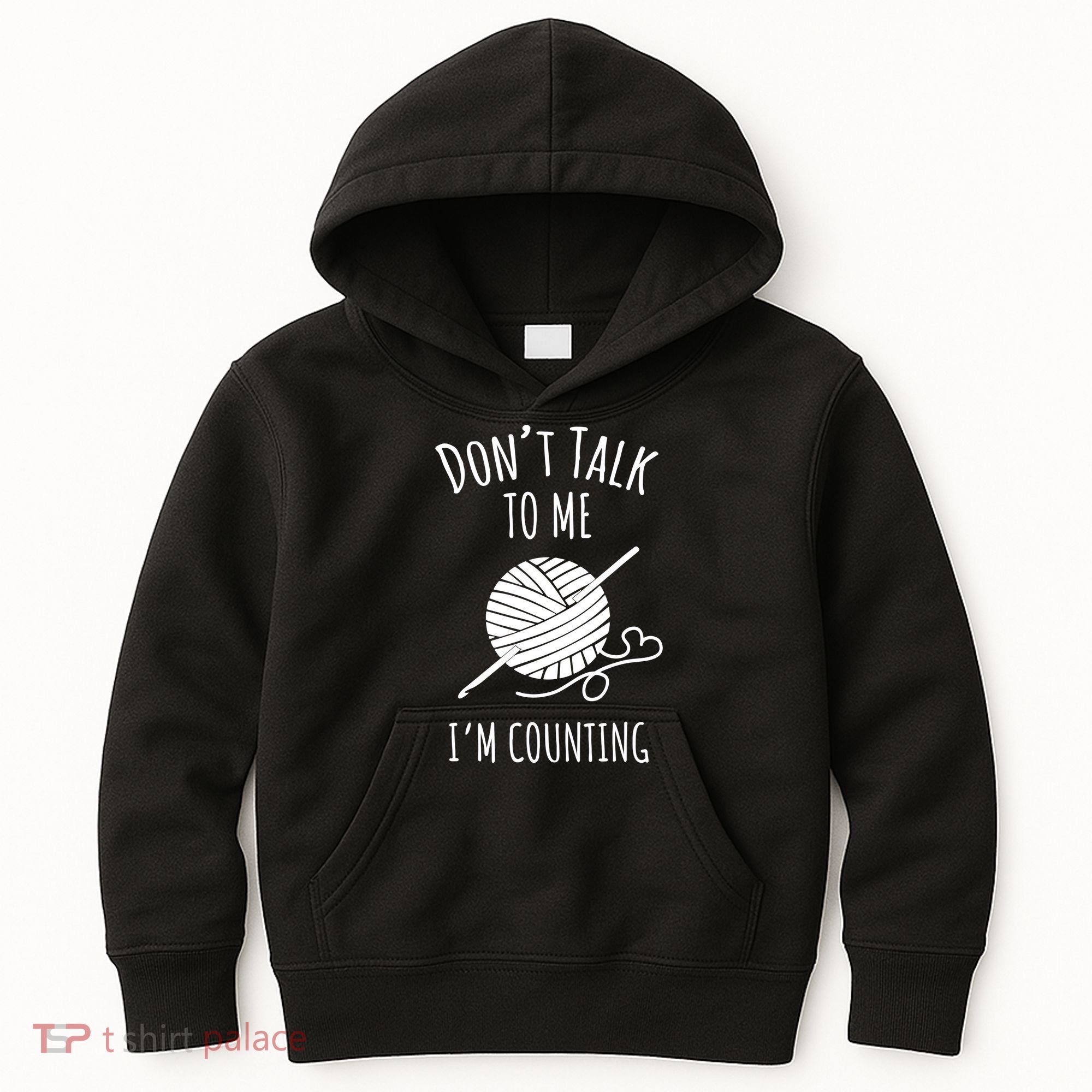 Don't Talk Counting Crochet TShirt Crocheting Gift TShirt Kids Hoodie