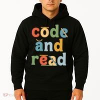 Dyslexia Therapist Code And Read Hoodie thumb 2