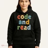 Dyslexia Therapist Code And Read Hoodie thumb 5