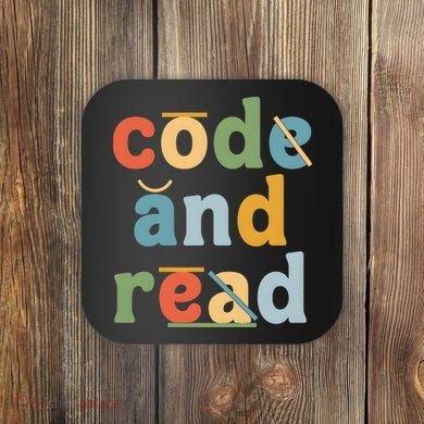 Dyslexia Therapist Code And Read Coaster