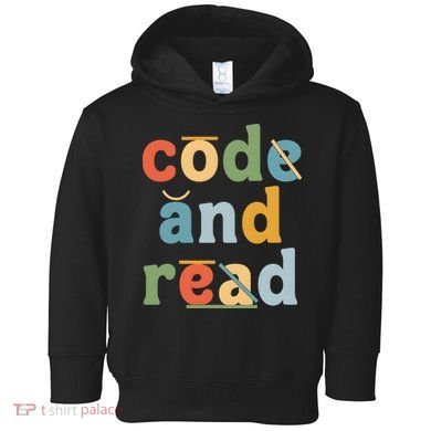 Dyslexia Therapist Code And Read Toddler Hoodie