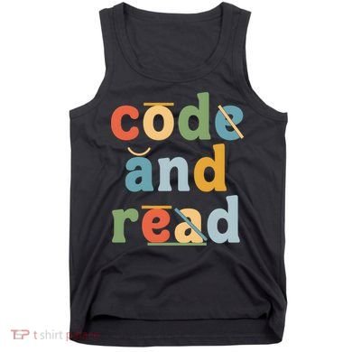 Dyslexia Therapist Code And Read Tank Top