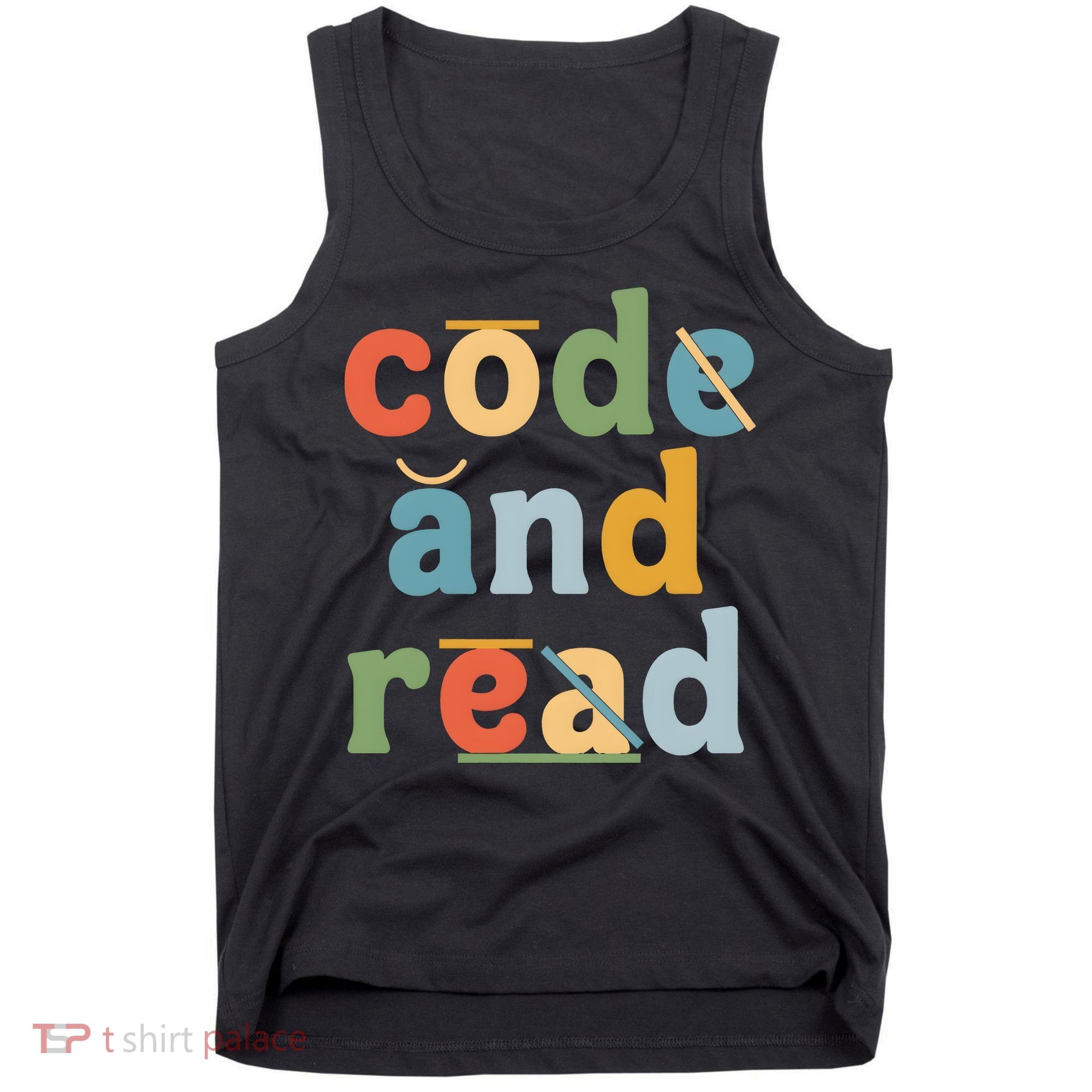 Dyslexia Therapist Code And Read Tank Top