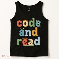Dyslexia Therapist Code And Read Tank Top thumb 2