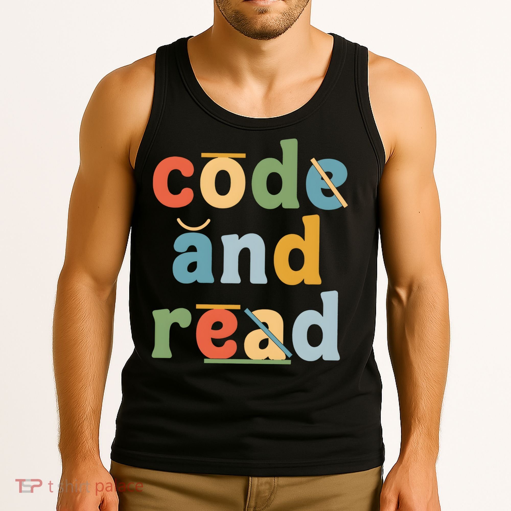 Dyslexia Therapist Code And Read Tank Top