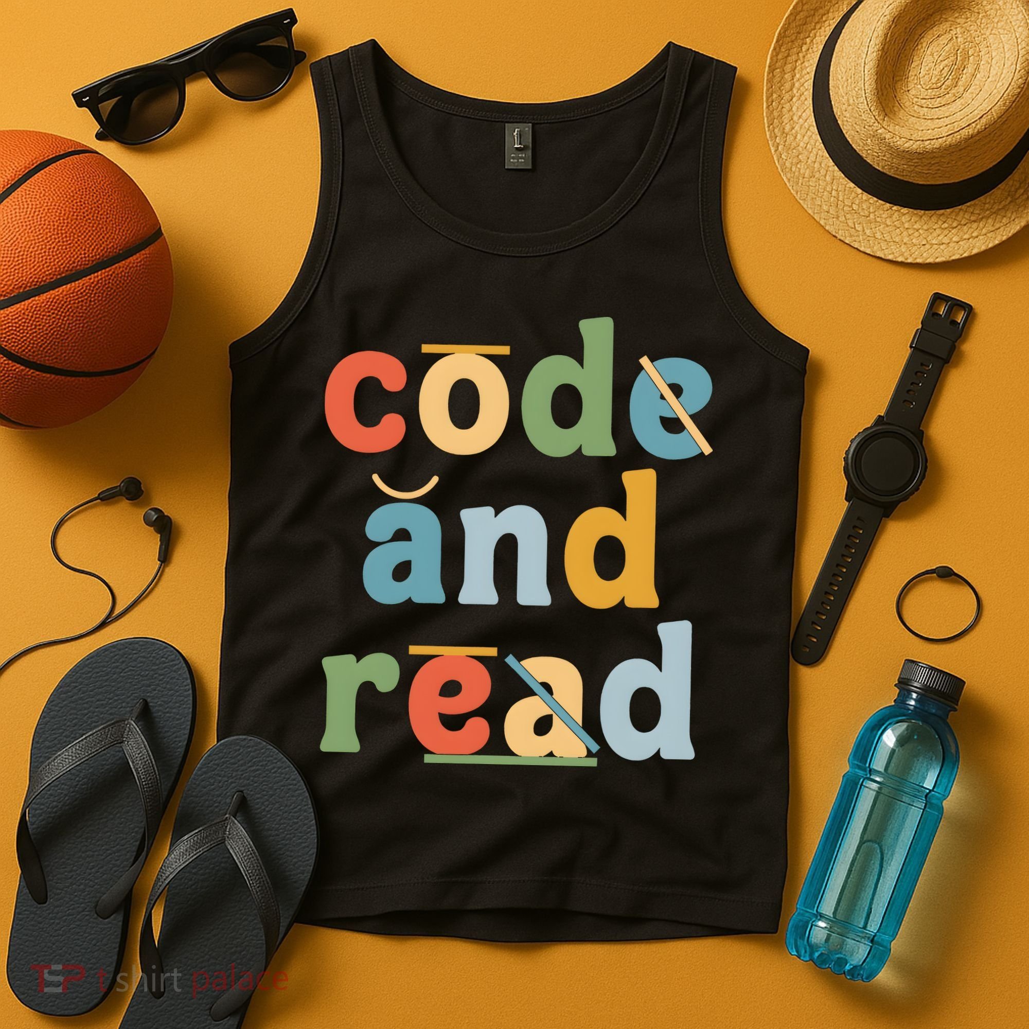 Dyslexia Therapist Code And Read Tank Top