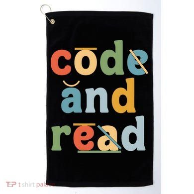Dyslexia Therapist Code And Read Golf Towel