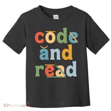 Dyslexia Therapist Code And Read Toddler T-Shirt
