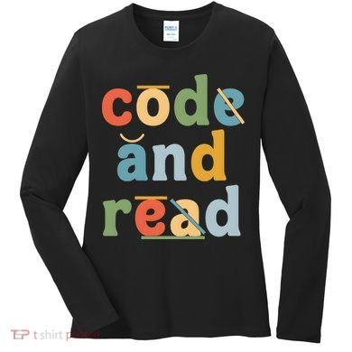 Dyslexia Therapist Code And Read Women's Long Sleeve Shirt