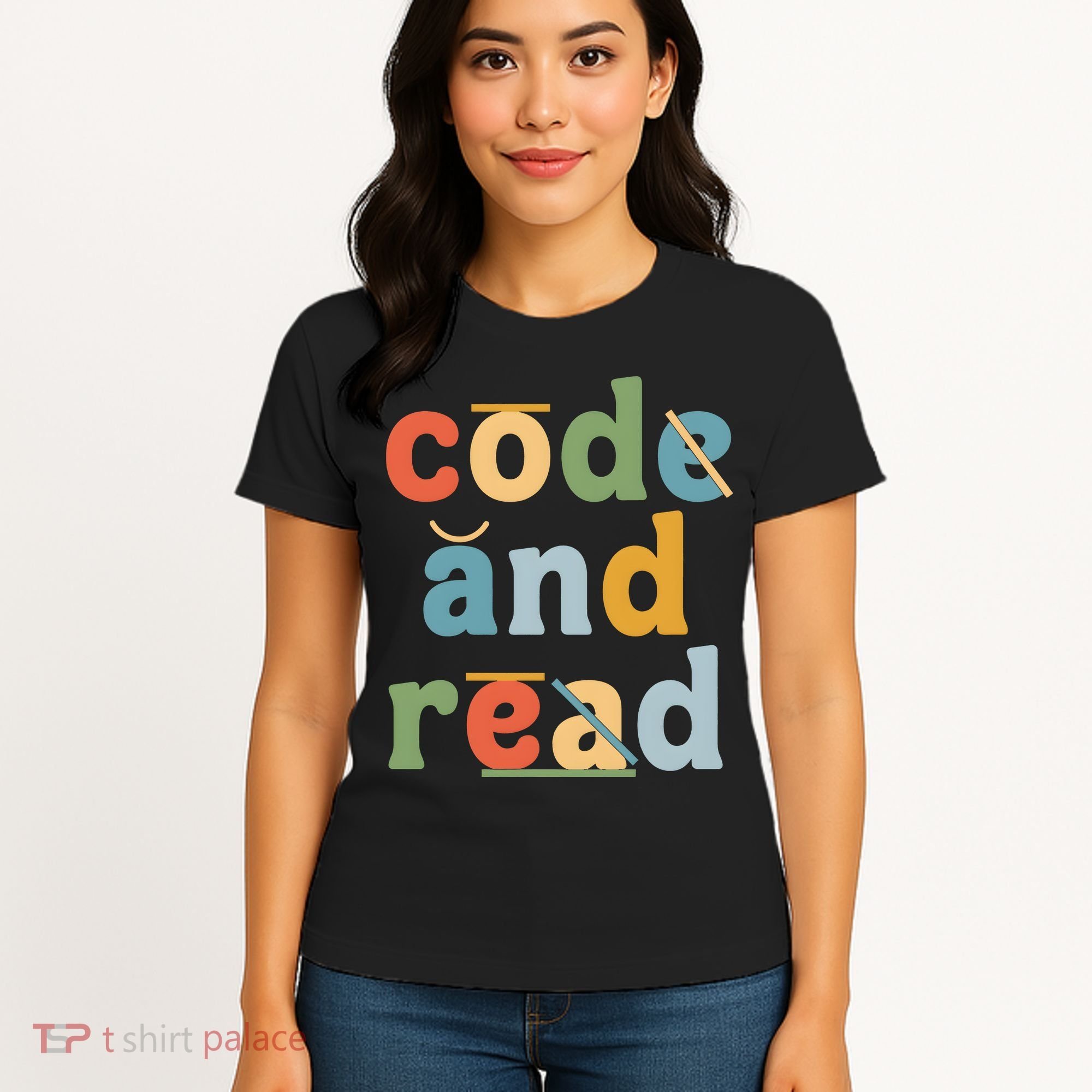 Dyslexia Therapist Code And Read Women's T-Shirt