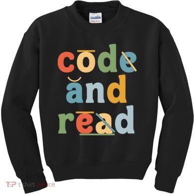 Dyslexia Therapist Code And Read Kids Sweatshirt