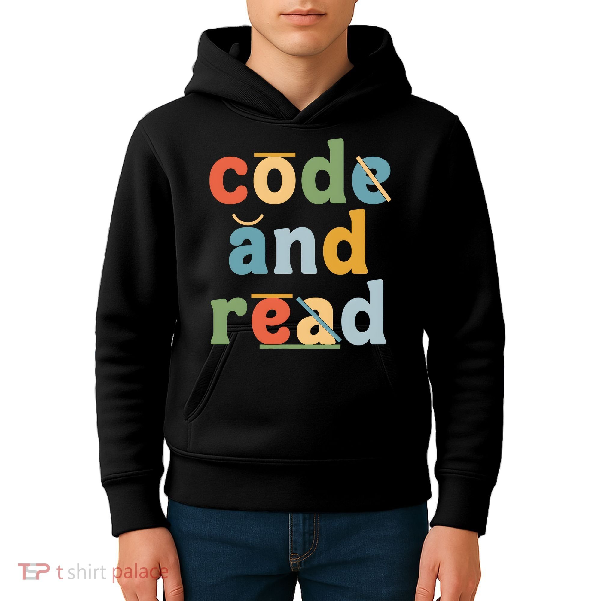 Dyslexia Therapist Code And Read Kids Hoodie
