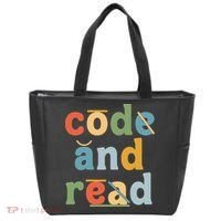 Dyslexia Therapist Code And Read Tote Bag thumb 0
