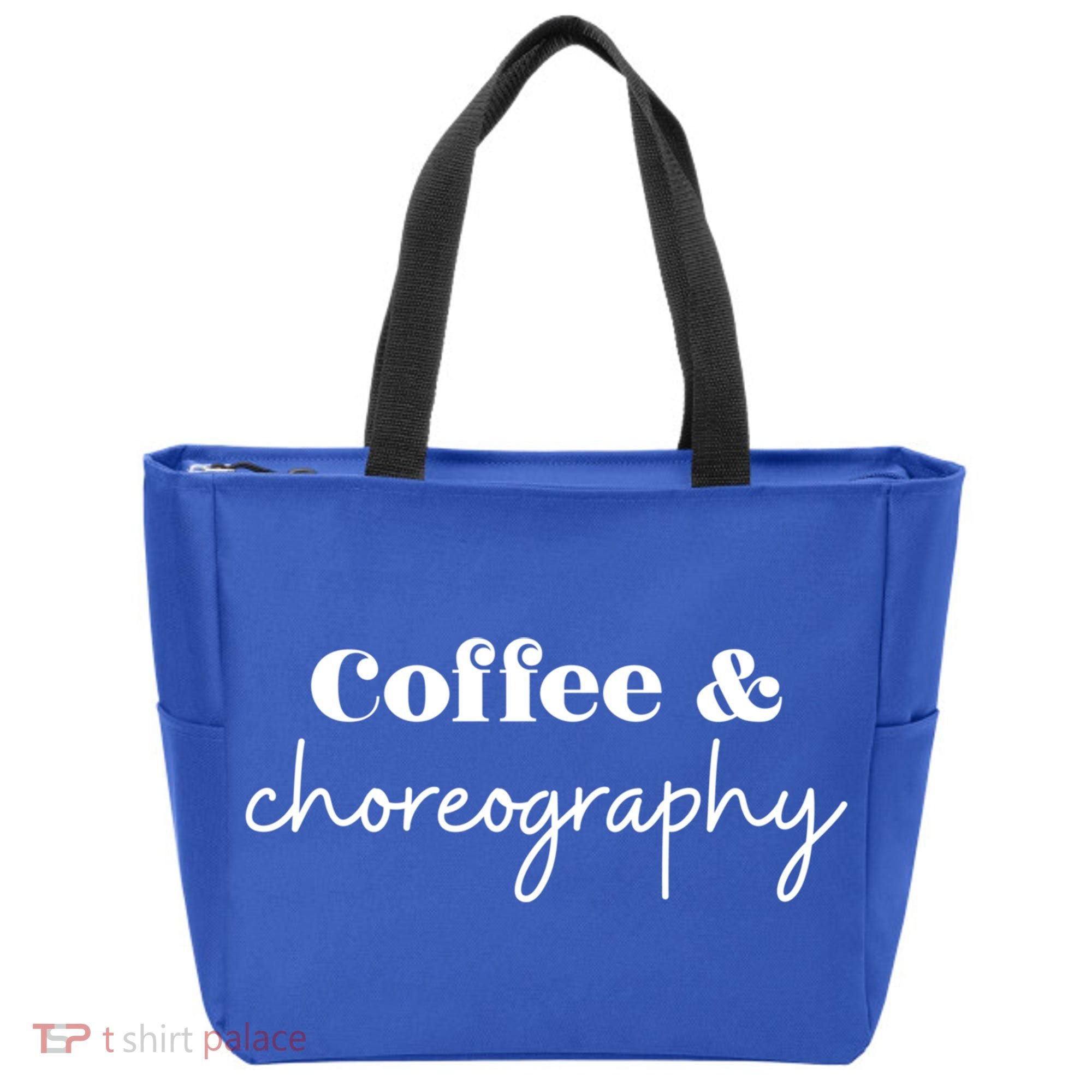 Dance Teacher Coffee And Choreography Gift Tote Bag