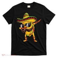 Dabbing Taco Cinco De Mayo Men Mexican Food Sombrero T-Shirt thumb 0