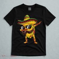 Dabbing Taco Cinco De Mayo Men Mexican Food Sombrero T-Shirt thumb 5