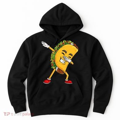 Dabbing Taco Cinco De Mayo Funny Boy Mexican Food Dab Hoodie