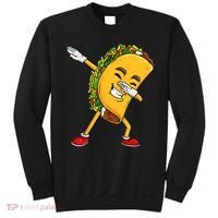 Dabbing Taco Cinco De Mayo Funny Boy Mexican Food Dab Sweatshirt thumb 0