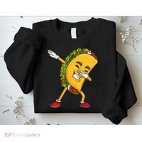 Dabbing Taco Cinco De Mayo Funny Boy Mexican Food Dab Sweatshirt thumb 2