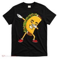 Dabbing Taco Cinco De Mayo Funny Boy Mexican Food Dab T-Shirt thumb 0