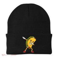 Dabbing Taco Cinco De Mayo Funny Boy Mexican Food Dab Beanie thumb 0