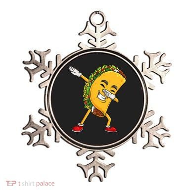 Dabbing Taco Cinco De Mayo Funny Boy Mexican Food Dab Ornament