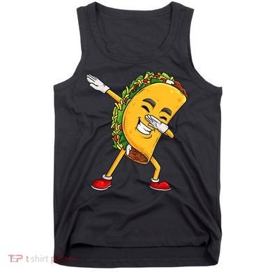 Dabbing Taco Cinco De Mayo Funny Boy Mexican Food Dab Tank Top