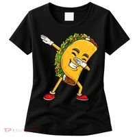 Dabbing Taco Cinco De Mayo Funny Boy Mexican Food Dab Women's T-Shirt thumb 0