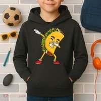 Dabbing Taco Cinco De Mayo Funny Boy Mexican Food Dab Kids Hoodie thumb 2