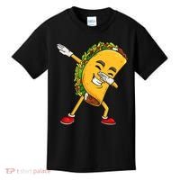 Dabbing Taco Cinco De Mayo Funny Boy Mexican Food Dab Kids T-Shirt thumb 0