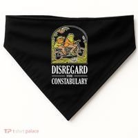 Disregard The Constabulary Graphic Funny Frog Meme Police USA-Made Doggie Bandana thumb 0