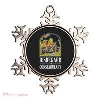 Disregard The Constabulary Graphic Funny Frog Meme Police Ornament thumb 0