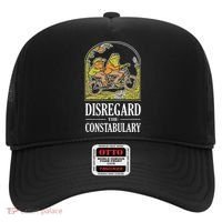 Disregard The Constabulary Graphic Funny Frog Meme Police Hat thumb 0