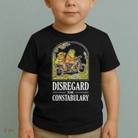 Disregard The Constabulary Graphic Funny Frog Meme Police Toddler T-Shirt thumb 2
