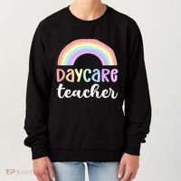 Daycare Teacher Care Appreciation Daycare Provider Cute Gift Women's Sweatshirt thumb 0