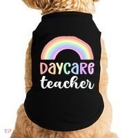 Daycare Teacher Care Appreciation Daycare Provider Cute Gift Doggie Tank thumb 0