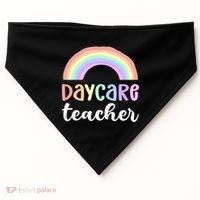 Daycare Teacher Care Appreciation Daycare Provider Cute Gift USA-Made Doggie Bandana thumb 0