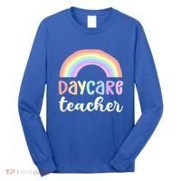 Daycare Teacher Care Appreciation Daycare Provider Cute Gift Long Sleeve Shirt thumb 0