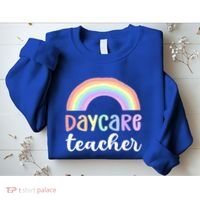 Daycare Teacher Care Appreciation Daycare Provider Cute Gift Sweatshirt thumb 2