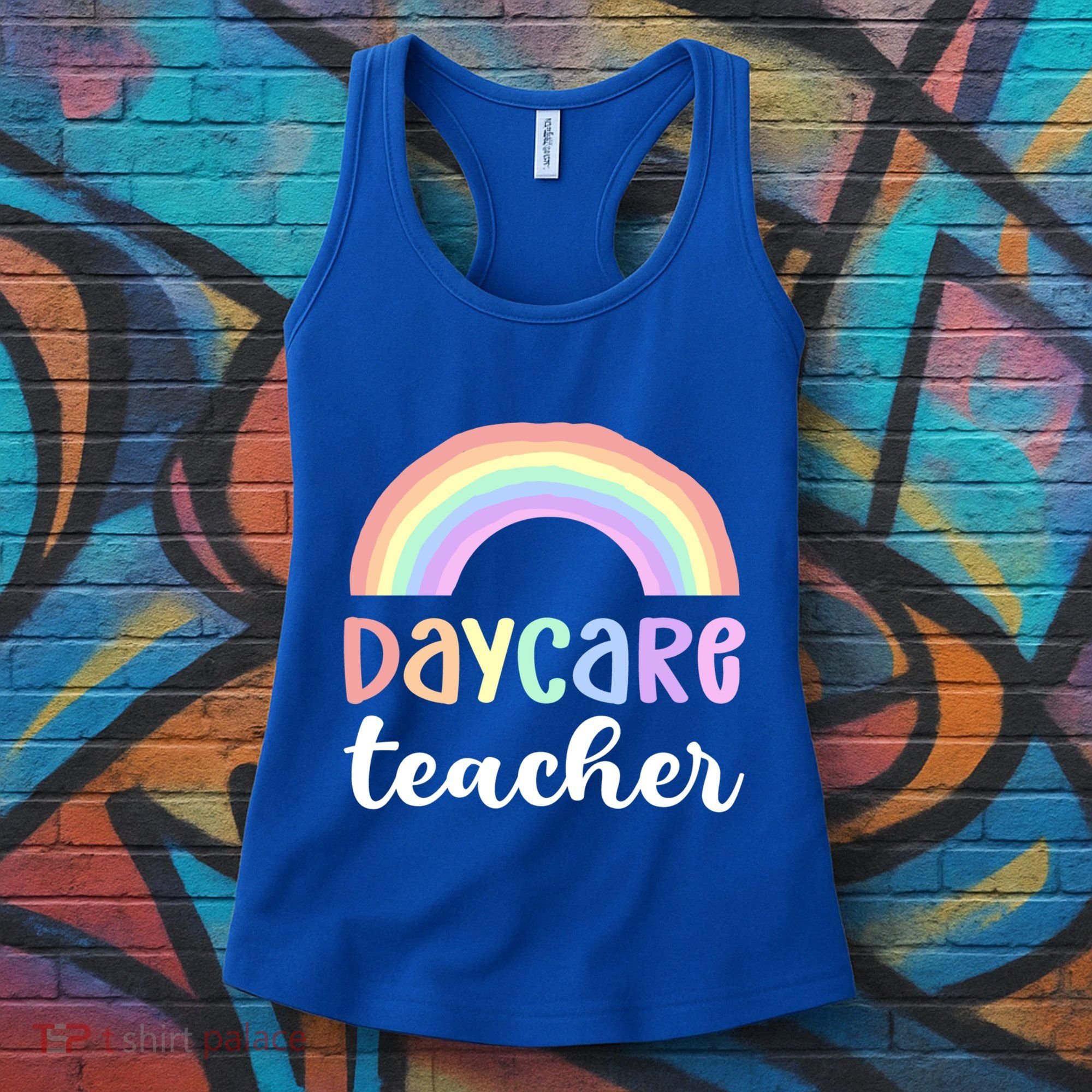 Daycare Teacher Care Appreciation Daycare Provider Cute Gift Women's Tank Top