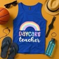 Daycare Teacher Care Appreciation Daycare Provider Cute Gift Tank Top thumb 4