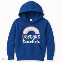 Daycare Teacher Care Appreciation Daycare Provider Cute Gift Kids Hoodie thumb 0