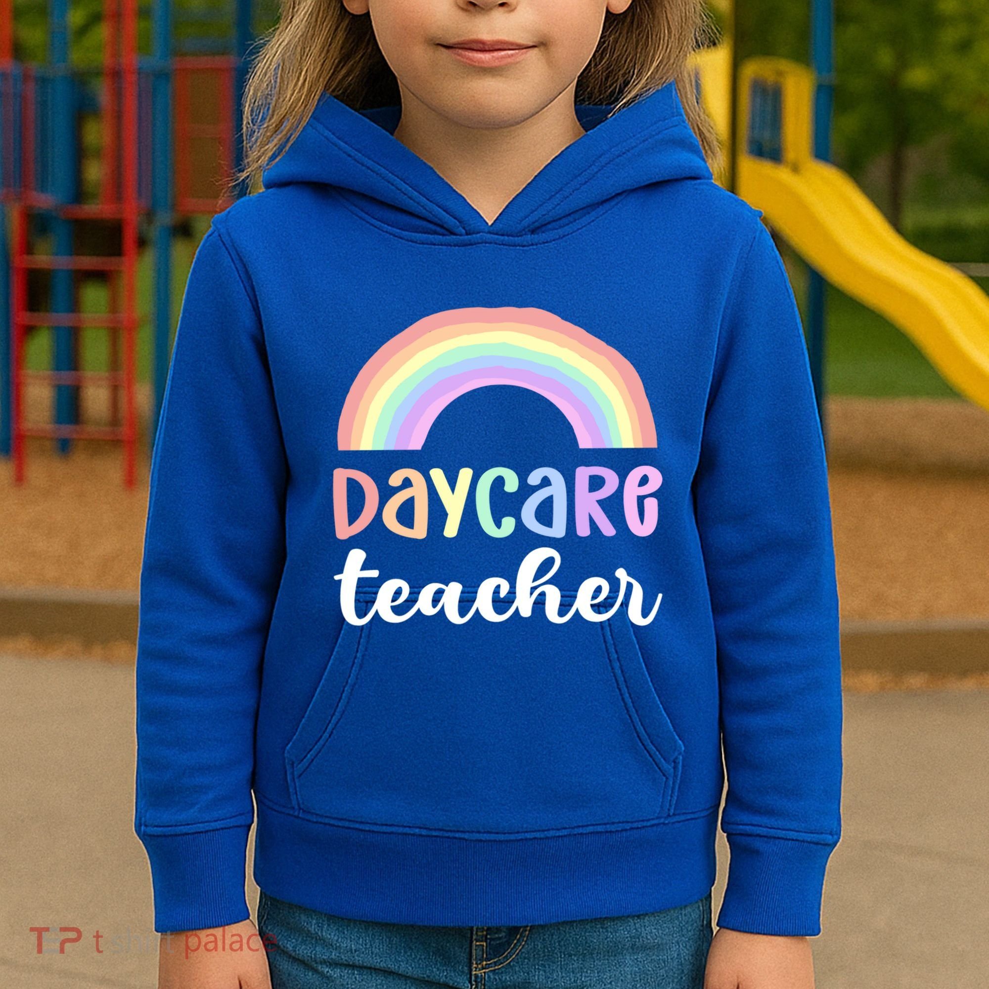 Daycare Teacher Care Appreciation Daycare Provider Cute Gift Kids Hoodie